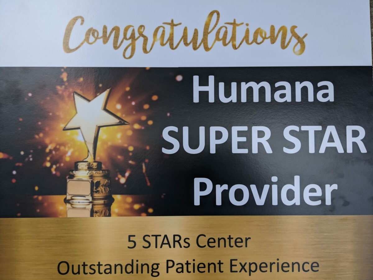 A Milestone in Quality Care AMA Receives Humana 5Star Rating For